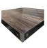 24x24 inch square Industrial Commercial Metal Edge Indoor Restauarnt Cafe Bar Table Top Square